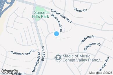 Map image of the property - 2111 Peak Pl