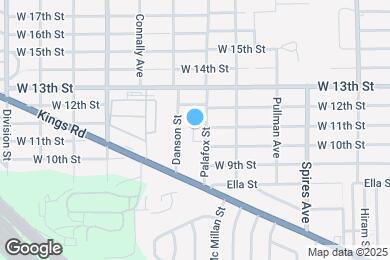 Map image of the property - 2026 Palafox St