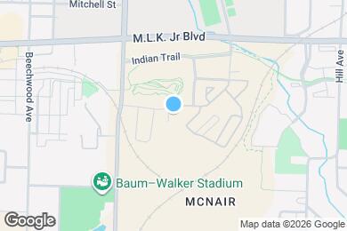 Map image of the property - The Retreat at Fayetteville