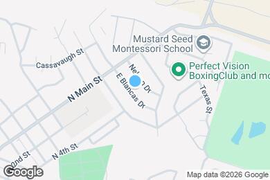 Map image of the property - 113 E Blancas Dr