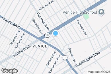 Map image of the property - 2422 1/2 Penmar Ave