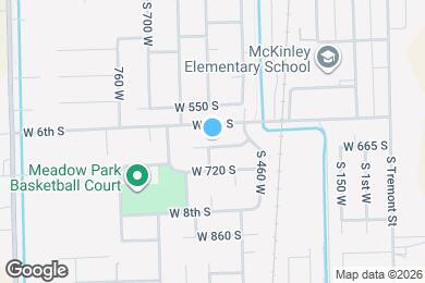 Map image of the property - 531 W 660 S
