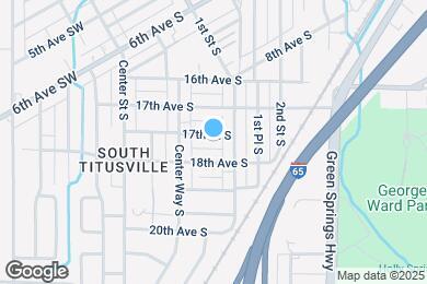 Map image of the property - 57 17th Ct S