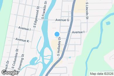 Map image of the property - River Run Apartments