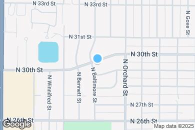 Map image of the property - 5148 N 30th St