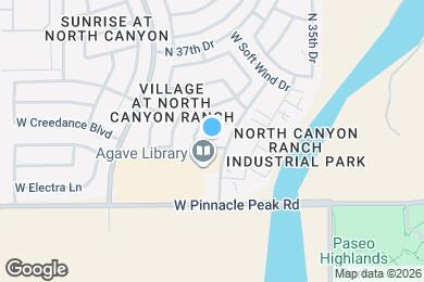 Map image of the property - 3614 W Camino Del Rio