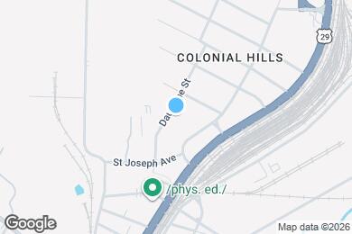 Map image of the property - 2276 Dauphine St