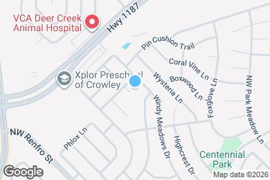 Map image of the property - 1404 Sunflower Ct