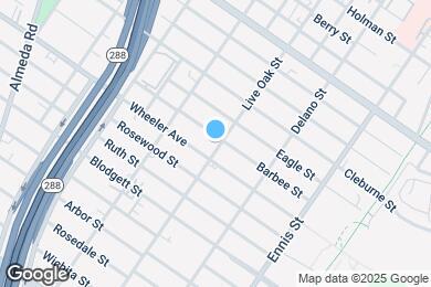 Map image of the property - 2520 Barbee St