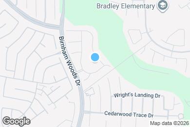 Map image of the property - 3114 Auburn Colony Ct