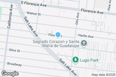 Map image of the property - 4010 Flower St