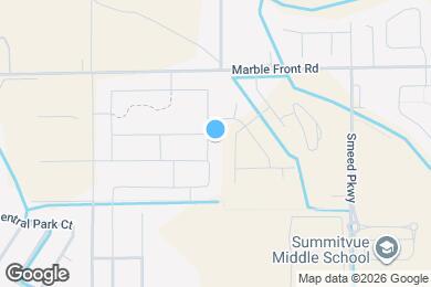 Map image of the property - 218 Cliff Swallow Ave