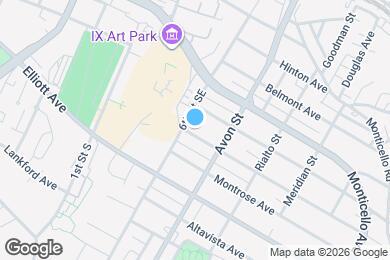 Map image of the property - 613 Blenheim Ave
