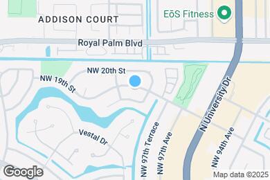 Map image of the property - 9796 NW 19th St