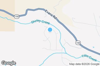 Map image of the property - 25 Chaparral Ct