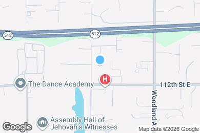 Map image of the property - 11007 66th Ave E