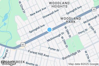 Map image of the property - 3002 Semmes Ave