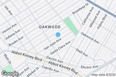 Map image of the property - 631 San Juan Ave