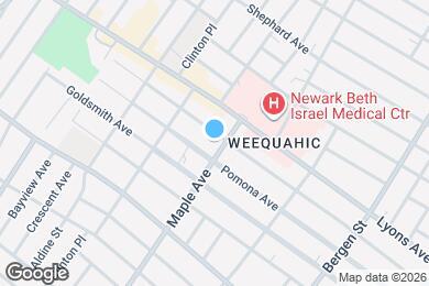 Map image of the property - 202 Weequahic Ave