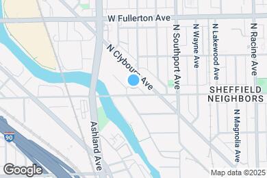 Map image of the property - 1472 W Webster Ave