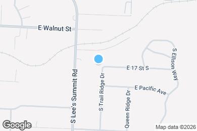 Map image of the property - 1700 S Trail Ridge Dr