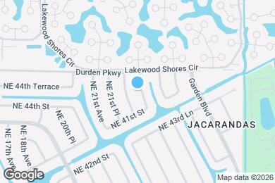 Map image of the property - 4418 NE 22nd Ave