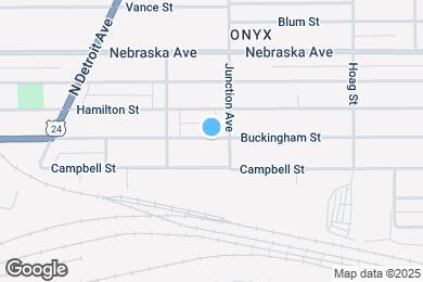 Map image of the property - 1419 Buckingham St