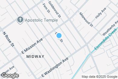 Map image of the property - 719 Erica St