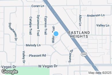 Map image of the property - 1774 Willow Trl