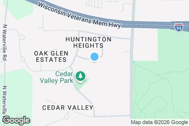 Map image of the property - 120 Hilly Oak Dr
