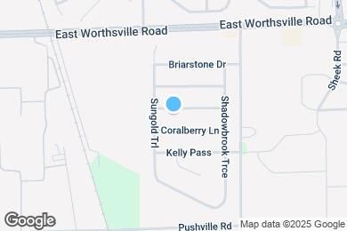 Map image of the property - 821 Blue Ash Trail