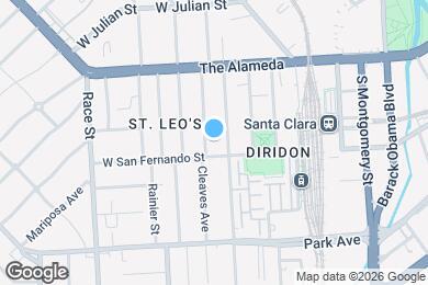 Map image of the property - 90 Cleaves Ave