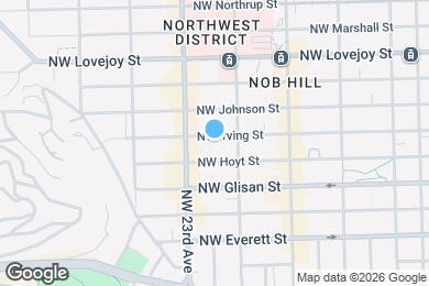 Map image of the property - 2242 NW Irving St