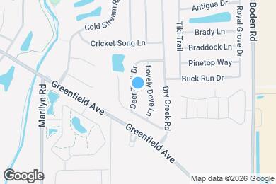 Map image of the property - 14982 Deer Trail Dr