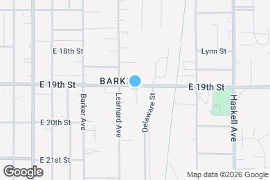 Map image of the property - 431 E 19th St