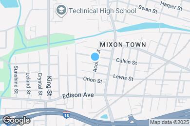 Map image of the property - 312 Acosta St