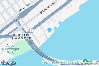 Map image of the property - 2333 Brickell Ave