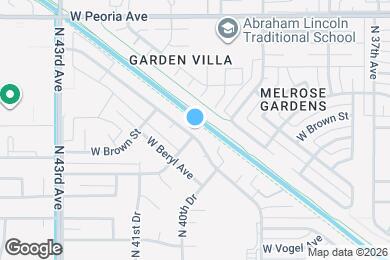 Map image of the property - 4102 W Camino Acequia