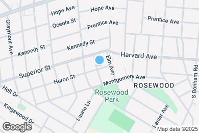 Map image of the property - 724 Pembroke Ave