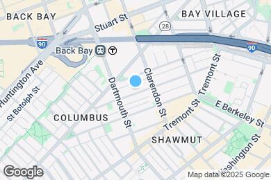 Map image of the property - 97 Appleton St