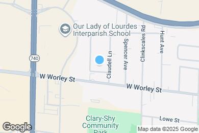 Map image of the property - Columbia Square Apartments