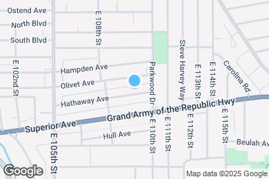 Map image of the property - 10911 Hathaway Ave
