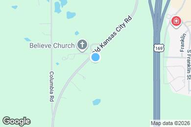 Map image of the property - 22565 Old Kansas City Rd