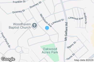 Map image of the property - 1502 Woodhaven Rd