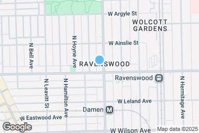 Map image of the property - 4814 N Damen Ave