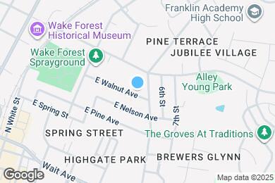 Map image of the property - 617 E Walnut Ave
