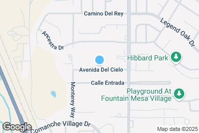 Map image of the property - 495 Avenida del Cielo