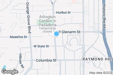 Map image of the property - 1100 S Pasadena Ave