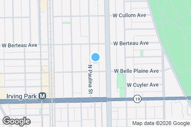 Map image of the property - 4115 N Paulina St
