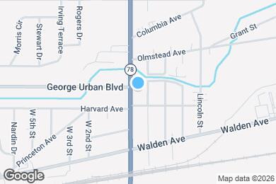 Map image of the property - 5841 Transit Rd